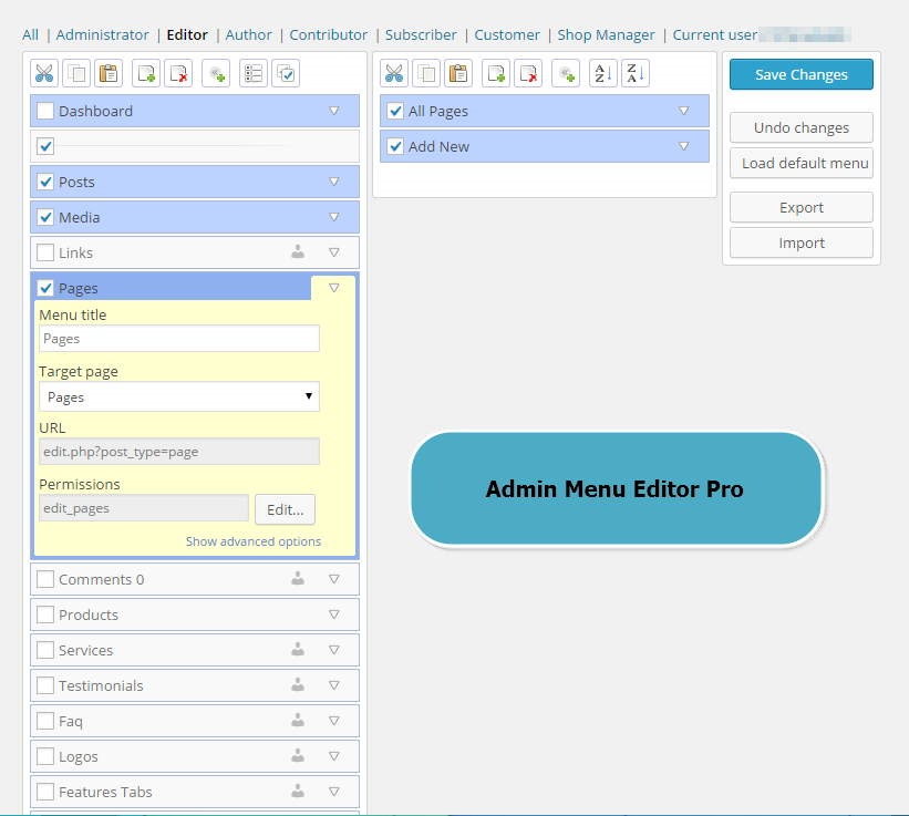 admin-menu-editor-pro