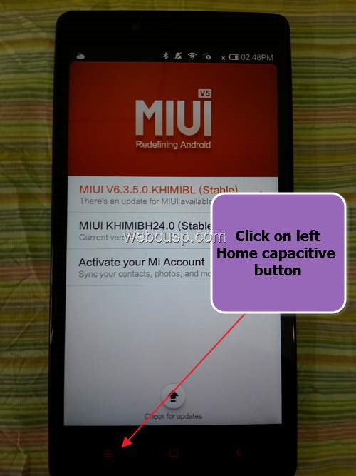 redmi-note-root-click-on-right-home-button