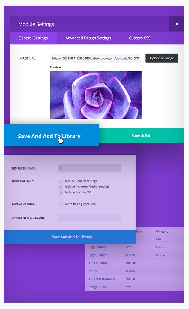 Divi Library