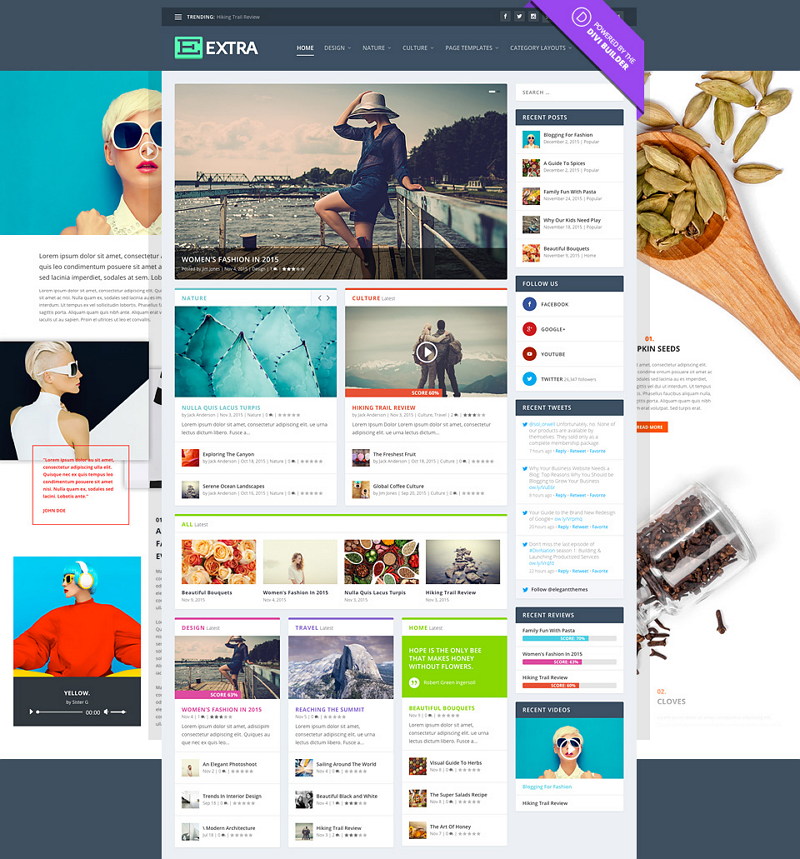 Extra WordPress Theme