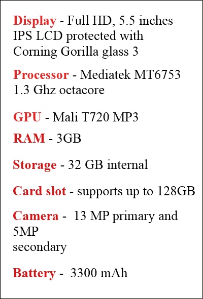 Lenovo K4 Note Specs
