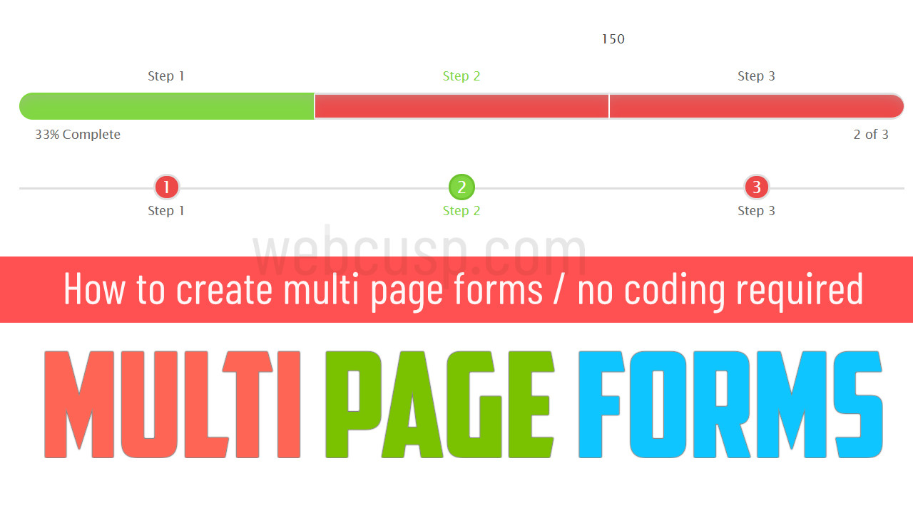 How to create a multi-page form with Formidable Forms Pro